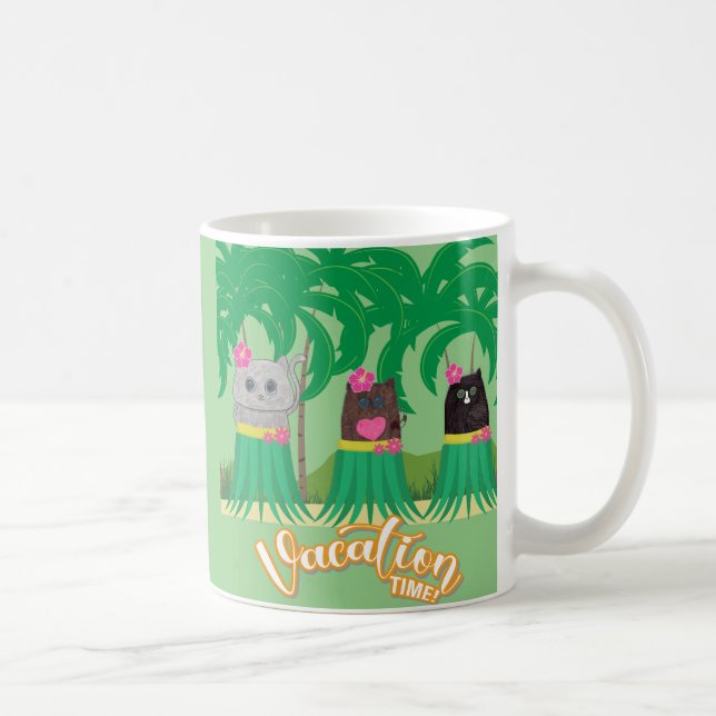 Vacation Time Invitation Coffee Mug (Right)