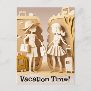 Vacation Time Postcard