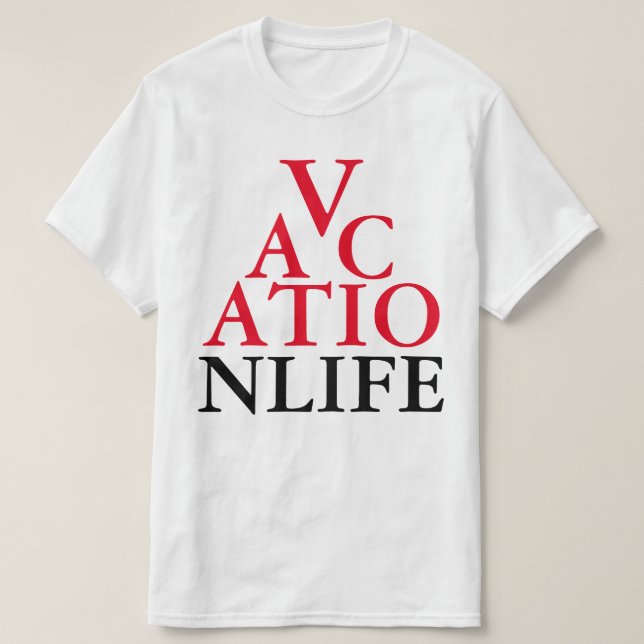 Vacation Tower Tee (Design Front)