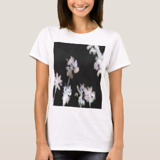 Vacation Tropical Palms Artistic Watercolor Silhou T-Shirt