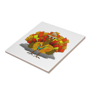 Vacation Turkey Thanksgiving Tile