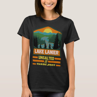 Vacation Unsalted and Shark Free Lake Lanier T-Shirt