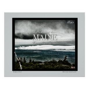 Vacationland, Maine Poster