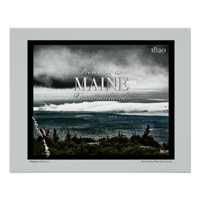 Vacationland, Maine Poster (Front)