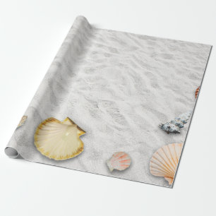 Vacations beach summer sun wrapping paper
