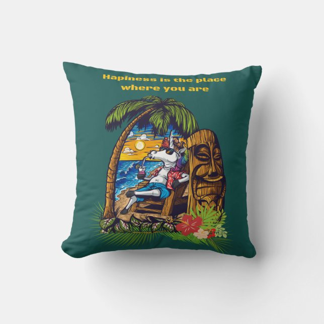 vacations cushion (Front)