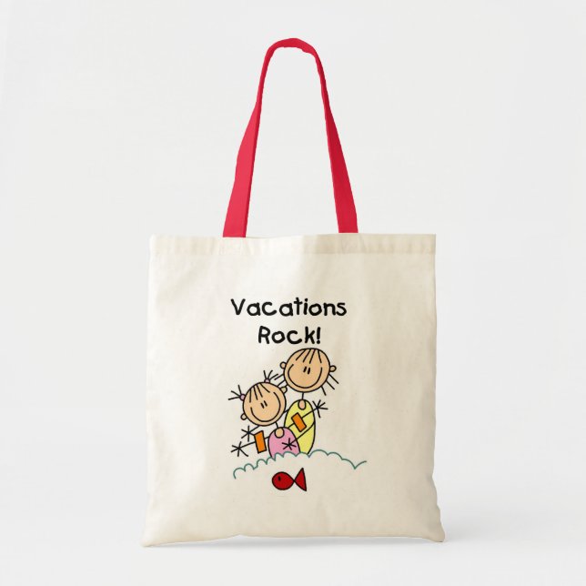Vacations Rock T-shirts and gifts Tote Bag (Front)