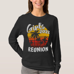 Vacay Girls Squad Summer Sunset Beach Retro Girls T-Shirt