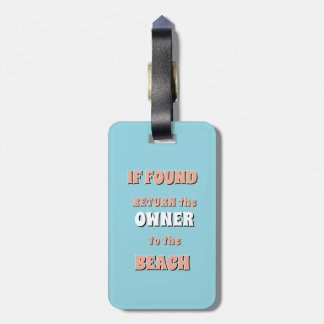 Vacay Mode, BEACHES Luggage Tag