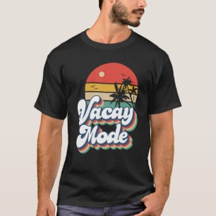Vacay Mode Cousin Vacation Beach Summer Family Tri T-Shirt