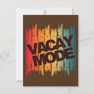 vacay mode invitation