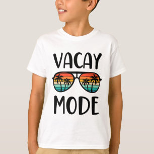 Vacay Mode Men Women Kids Vacation Summer Cruise G T-Shirt