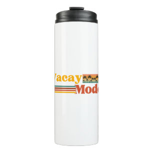 VACAY MODE PAL TREE FAMILY VACATION THERMAL TUMBLER