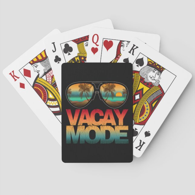 Vacay Mode Playing Cards (Back)