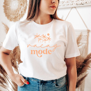 Vacay Mode Shirt Vacay Vibes Tee Retro Vacation