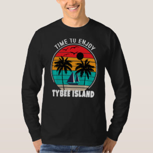 Vacay Mode Time To Enjoy Tybee Island Retro T-Shirt
