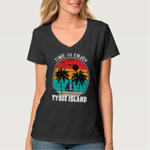 Vacay Mode Time To Enjoy Tybee Island Retro T-Shirt