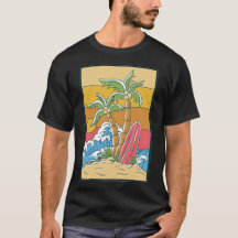 Vacay Mode Tropical Summer Vacation Sunset Retro
