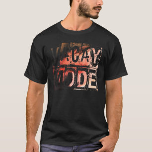 Vacay Mode Waves Ananas Cute Vacation Summer Cruis T-Shirt