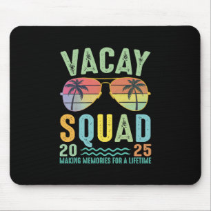 Vacay Squad 2025 Summer Family Together Cruise Tri Mouse Mat