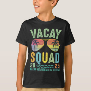Vacay Squad 2025 Summer Family Together Cruise Tri T-Shirt