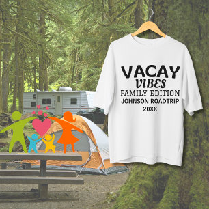 Vacay Vibes Family Edition Family Reunion Roadtrip T-Shirt