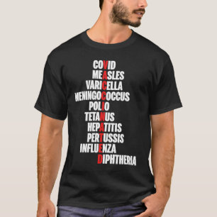 Vaccinated for Men Women Vaccinated Pro Vaccine T-Shirt
