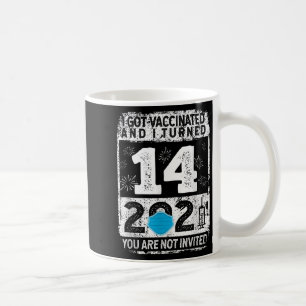 Vaccinated Funny Humour Graphic 2021 Birthday Quot Coffee Mug
