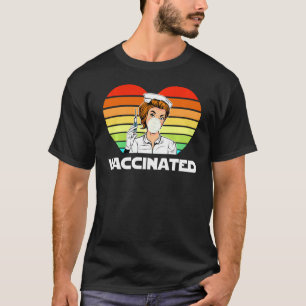 Vaccinated Medical Frontliner Supporting Vaccinat T-Shirt