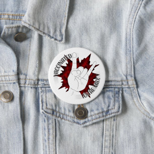Vaccinated To The Max 7.5 Cm Round Badge