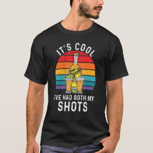 Vaccinated With Two Shots Tequila T-Shirt
