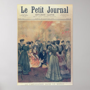 Vaccination at an Evening Reception Poster