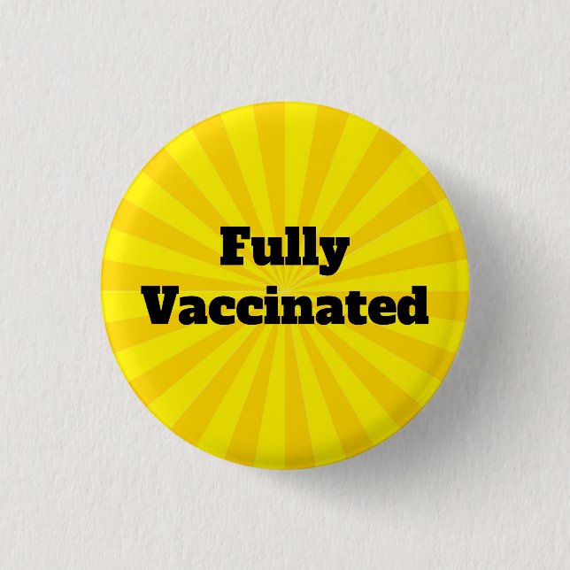 Vaccination Design Button (Front)