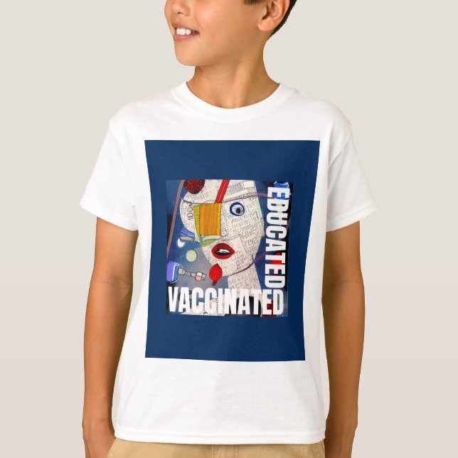 Vaccination Education T-Shirt (Front)
