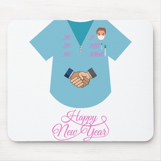 Vaccine design mouse mat (Front)