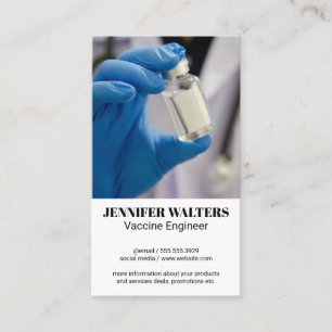 Vaccine   Medicine Business Card