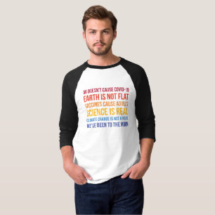 Vaccines Science Climate Change Is Real 5G Covid T-Shirt