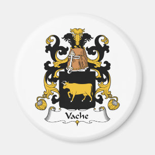 Vache Family Crest Magnet