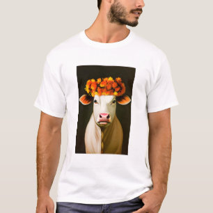 Vache fleurie T-Shirt