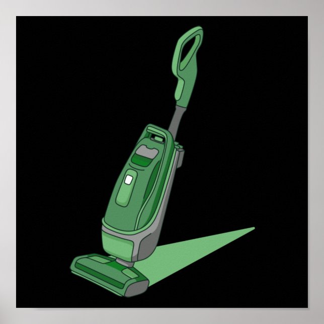 Vacuum Cleaner Housekeeper Housekeeping Cleaning G Poster (Front)