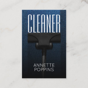 Vacuum cleaner image cover business card