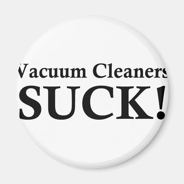 VACUUM CLEANERS SUCK MAGNET (Front)