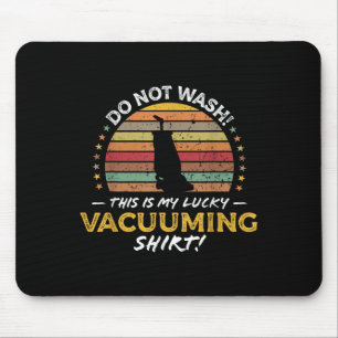 Vacuuming Funny Carpet Vacuum Quote Retro Toy 80s Mouse Mat