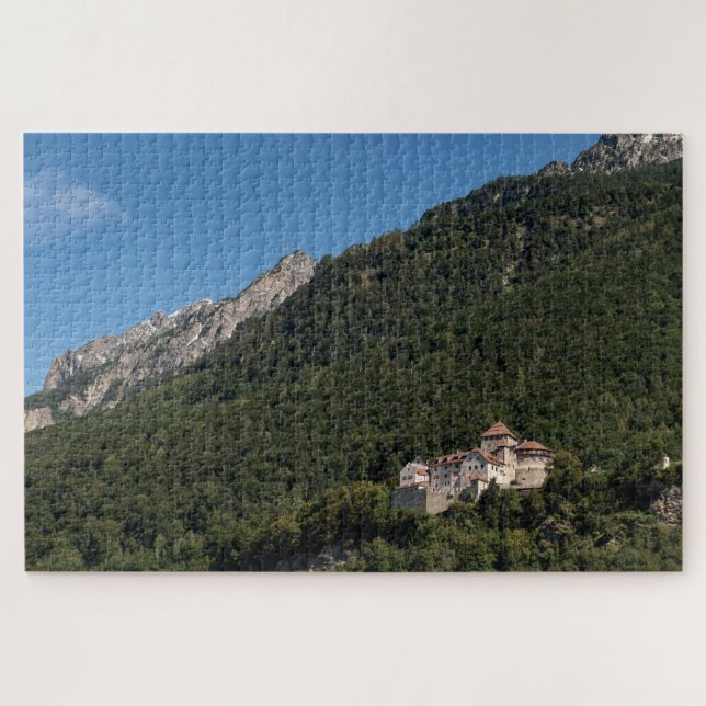 Vaduz Castle  Jigsaw Puzzle (Horizontal)