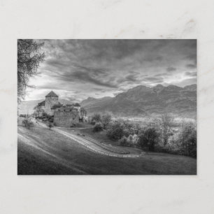 Vaduz Castle Liechtenstein Postcard