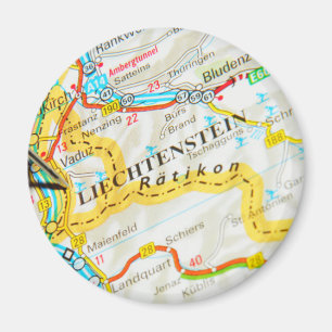 Vaduz, Liechtenstein Magnet