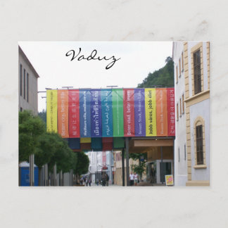 Vaduz Liechtenstein Postcard