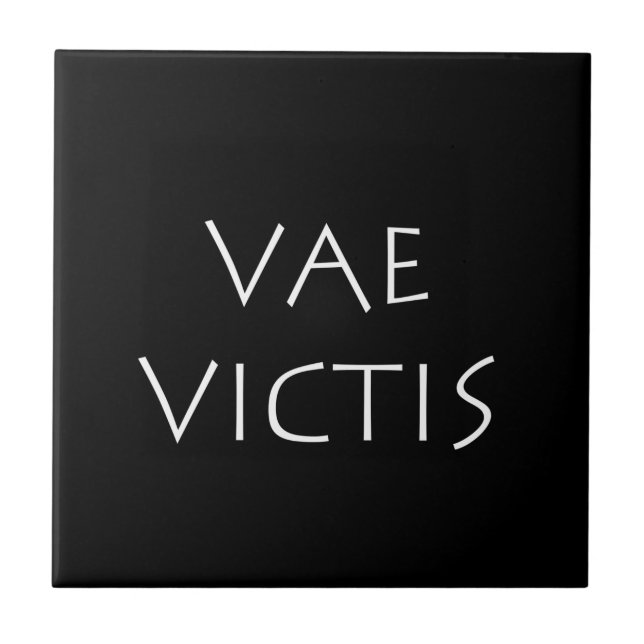 Vae victis tile (Front)