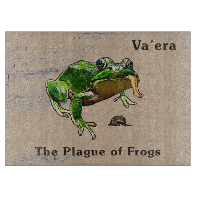 Va'era - Frogs Cutting Board (Front)