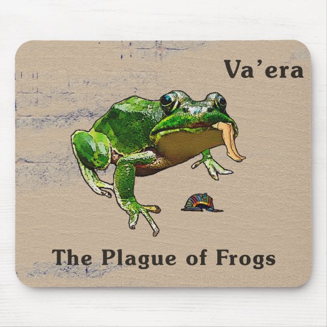 Va'era - Frogs Mouse Mat (Front)